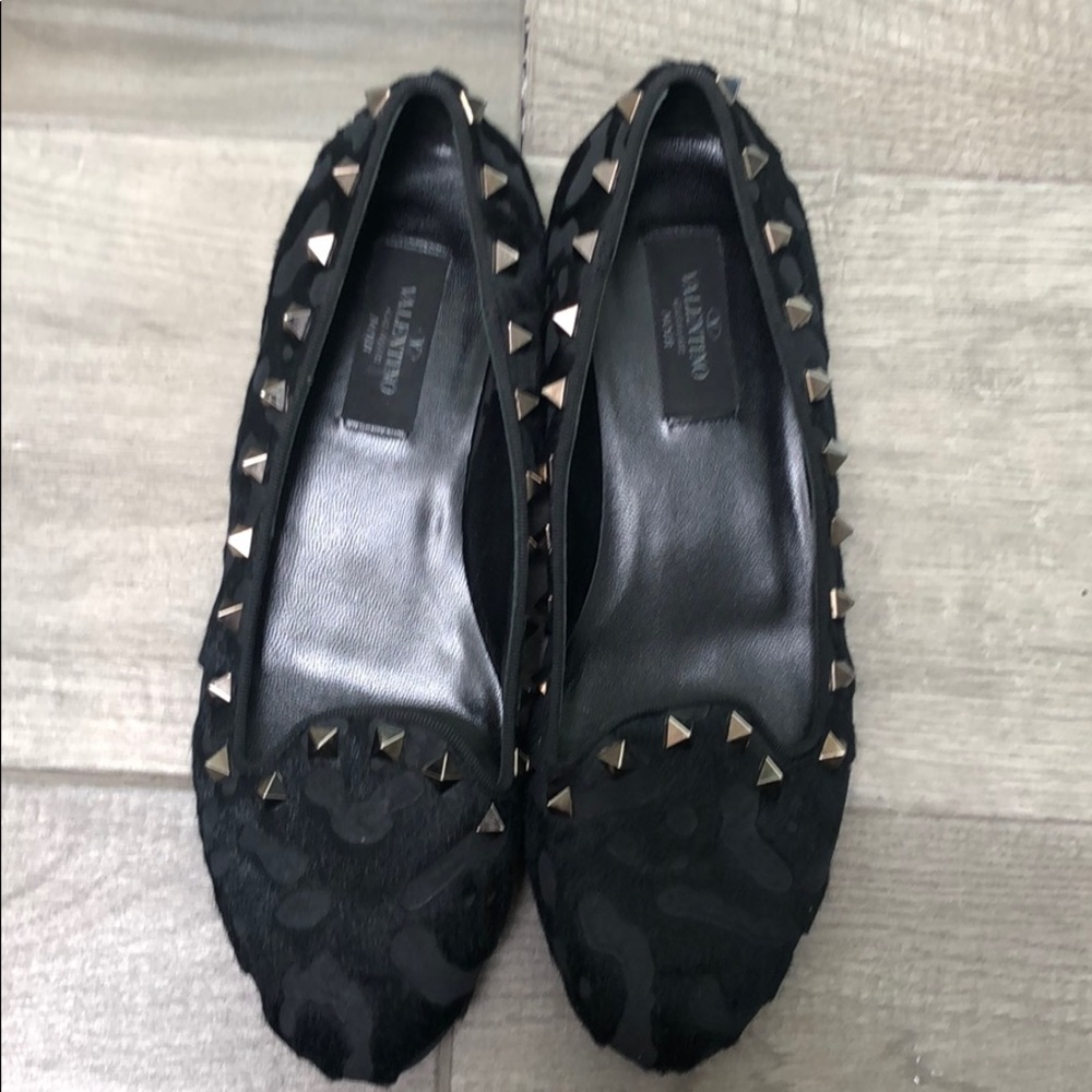 Valentino Garavani Rockstud Smoking Slipper